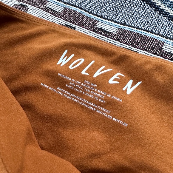 Wolven Flares in Tumeric (M) - Picture 4 of 9